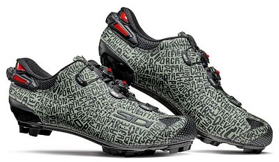 Превью  Велоботинки для кросс-кантри SIDI MTB Tiger 2 SRS Dzero Carbon Серо-Зелёный/Чёрный
